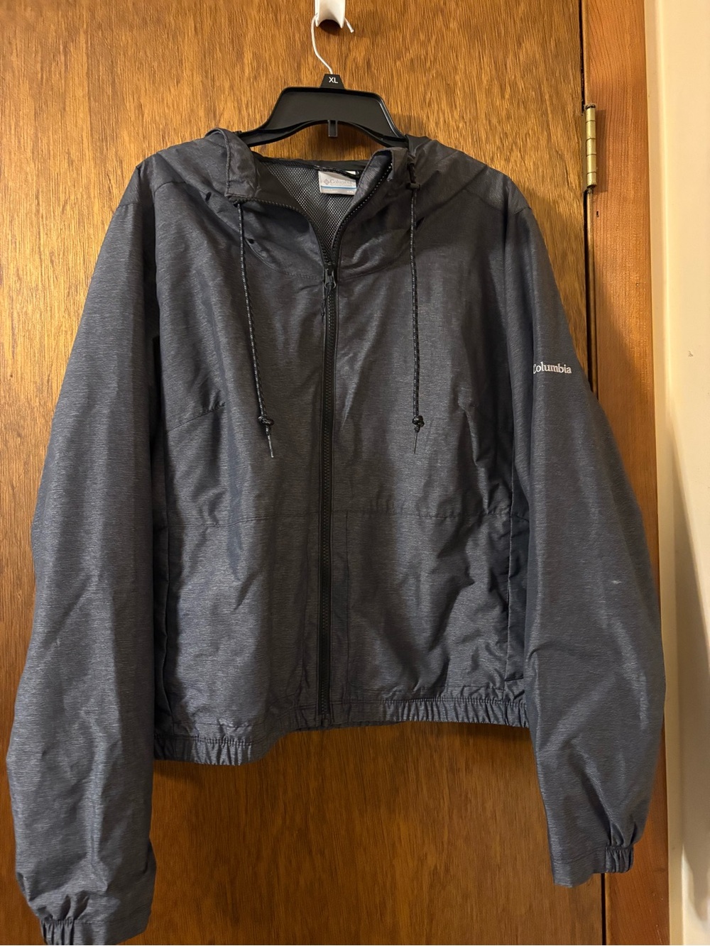 Columbia Women's Charcoal Gray Hooded Utility Jacket
